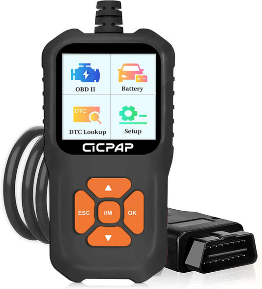 Car OBD2 Scanner Code Reader, Engine Fault Car Diagnostic Tool for Quick Error Code Detection, Enhanced Diagnostic Scan Tool with Code Reading Function - Elite Edition