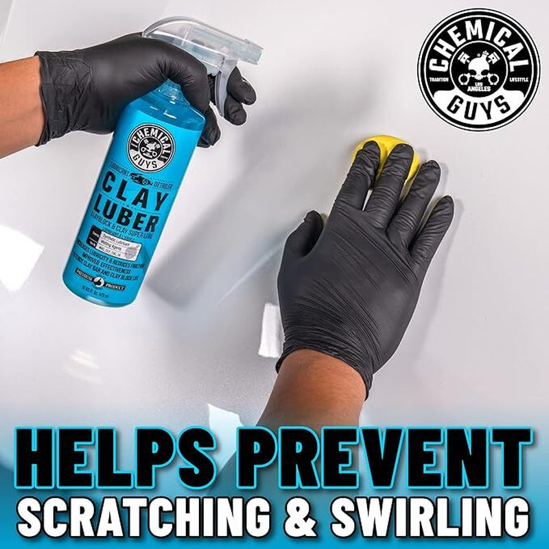 Chemical Guys CLY_113 - Clay Bar & Luber Synthetic Lubricant Kit, Light/Medium